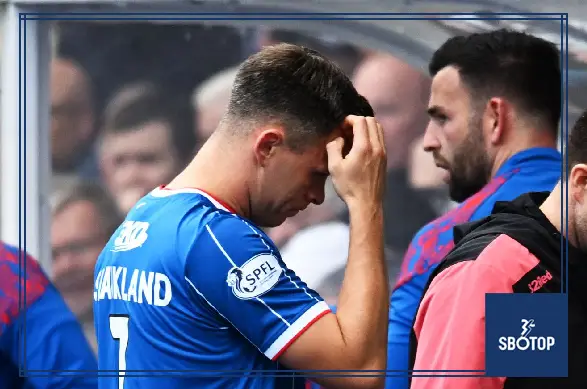 SBOTOP: Rangers Edge Motherwell 1-0 as Derek McInnes Raises Alarm Over Lawrence Shankland’s Serious Hamstring Injury