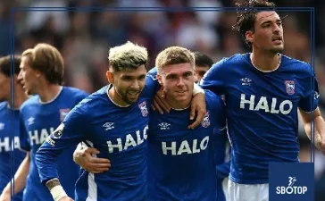 SBOTOP: Ipswich Town Edge Crystal Palace 3-2 in Thrilling Five-Goal Encounter