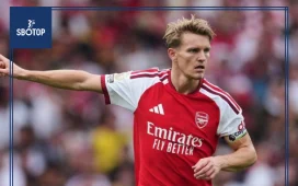 SBOTOP Arsenal's Martin Odegaard Crowned Man of the Match Against Chelsea