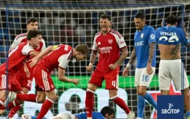 SBOTOP : Arsenal Only Beat Napoli 1-0 as Arteta Laments Missed Chances