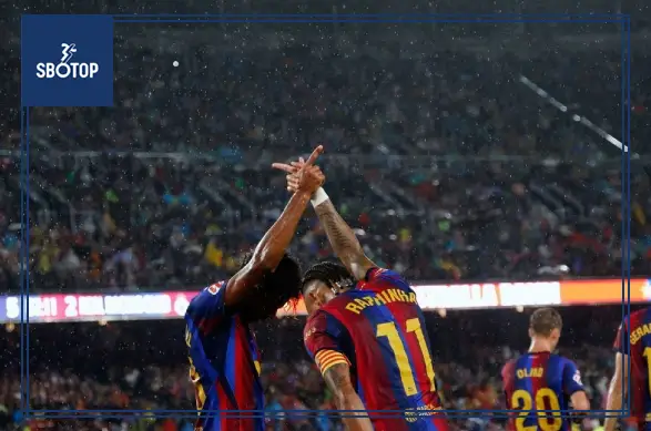 SBOTOP : Barcelona Crush Racing Santander 7-2 With Rapid Transitions on Display