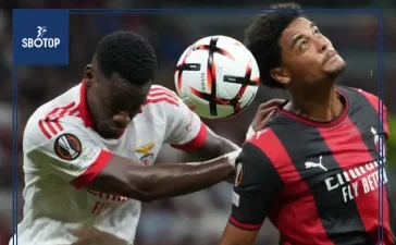 SBOTOP : Benfica Earn First Victory Over AC Milan in European Clash