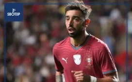 SBOTOP : Bruno Fernandes Injured on Portugal Duty Manchester United Concerned