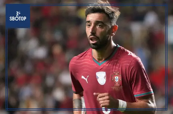 SBOTOP : Bruno Fernandes Injured on Portugal Duty Manchester United Concerned