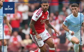SBOTOP : Bruno Guimaraes Faces Fierce Competition for Arsenal Starting Spot