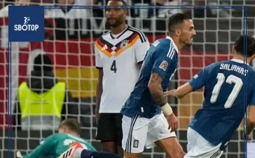 SBOTOP : Dimitrios Kourbelis Named Man of the Match in Germany vs Greece