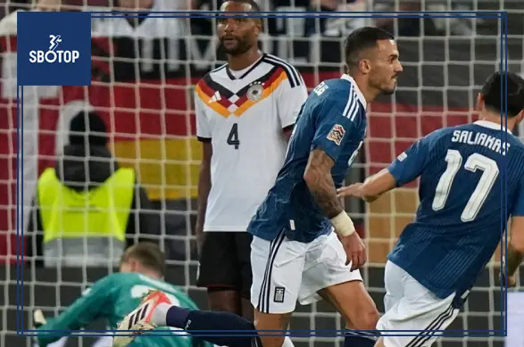 SBOTOP : Dimitrios Kourbelis Named Man of the Match in Germany vs Greece