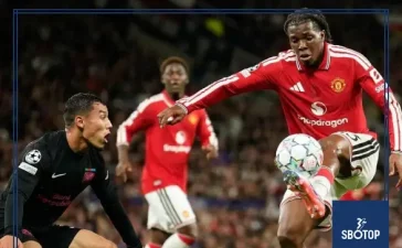 SBOTOP : Patrick Dorgu Delighted After Making His Champions League Debut for Manchester United