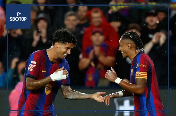 SBOTOP: Barcelona's Player Ratings After Dominating Racing Santander: Raphinha Leads the Scoring Frenzy