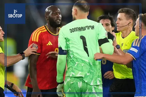 SBOTOP: Italy Faces Setback Against Belgium: Mancini's Second Stint Begins with Defeat