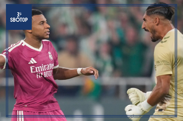 SBOTOP: Six Real Madrid Players Who Struggled in Defeat Against Betis