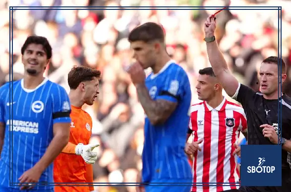 SBOTOP: Struijk’s Overturned Red Card Leaves Brighton Case Caught Between Two Different Verdicts