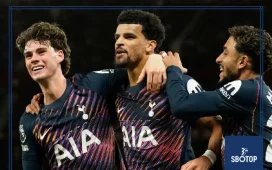 SBOTOP: Solanke Strikes at the Last to Rescue Ten-Man Tottenham and Leave United Frustrated