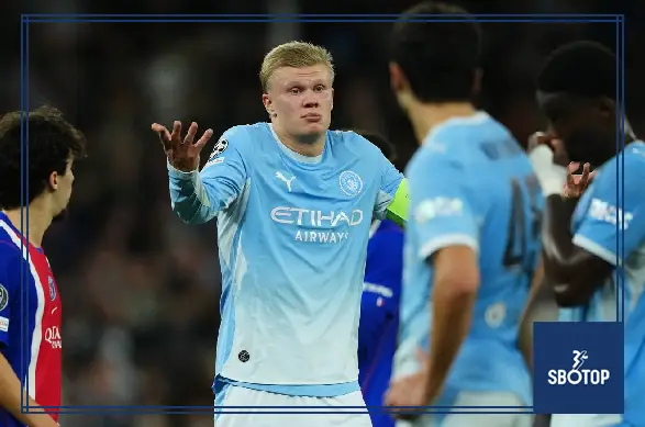 SBOTOP: Haaland’s Double Cannot Rescue City as PSG Spoil Guardiola’s Etihad Return