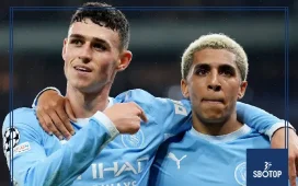 SBOTOP: Foden’s European Treble Powers Manchester City Past AEK Athens in Five-Goal Display