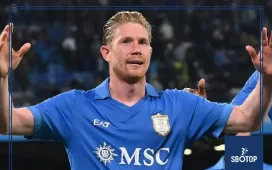 SBOTOP: De Bruyne’s Double Gives Napoli a Clear Edge as Frosinone Fall at the Maradona