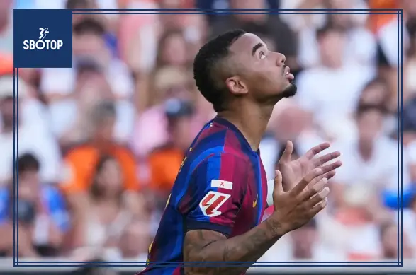 SBOTOP : Gabriel Jesus Revival After Arsenal Exit Could Change Barcelona Attack
