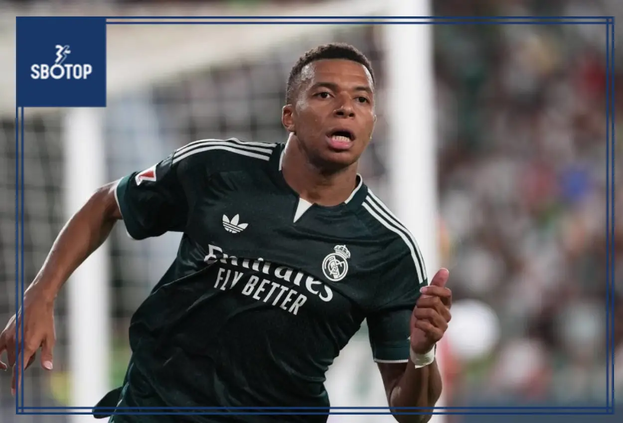 SBOTOP : Kylian Mbappe Returns to Real Madrid Training Ahead of Villarreal Clash