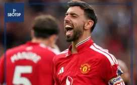 SBOTOP : Manchester United Open Contract Talks With Bruno Fernandes Amid Future Uncertainty