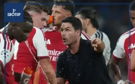 SBOTOP : Mikel Arteta Sends Strong Warning to Arsenal Ahead of Fleetwood Carabao Cup Clash