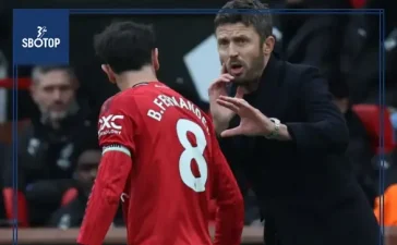 SBOTOP : Paul Parker Urges Michael Carrick to Drop Bruno Fernandes as Manchester United Struggle