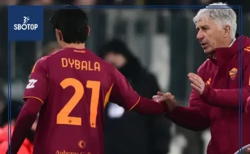 SBOTOP : Roma vs Slovan Bratislava Gasperini Demands Victory as Dybala Faces More Weeks Out